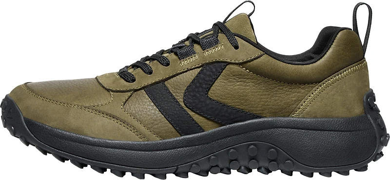 Mens Ks86 Leather Dark Olive