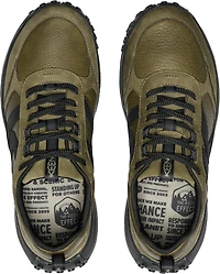 Mens Ks86 Leather Dark Olive