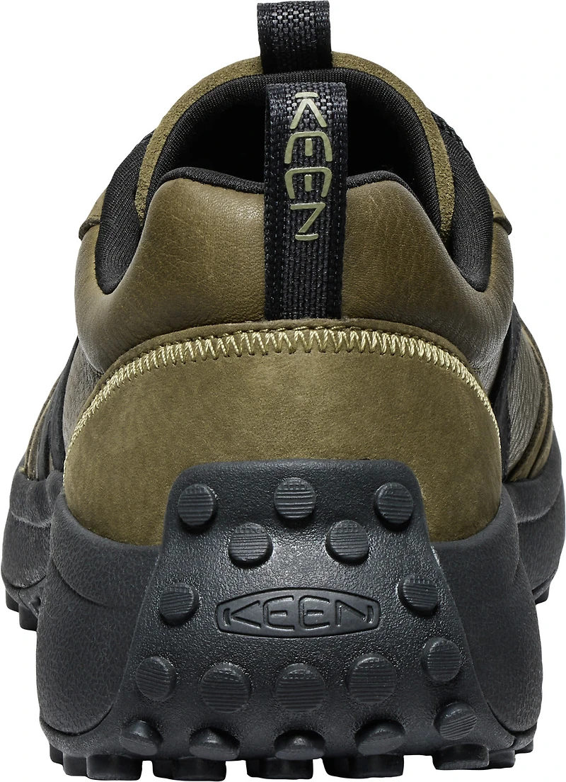 Mens Ks86 Leather Dark Olive