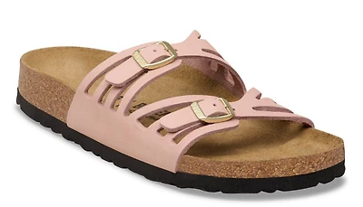 Granada Nubuck Soft Pink Narrow Fit