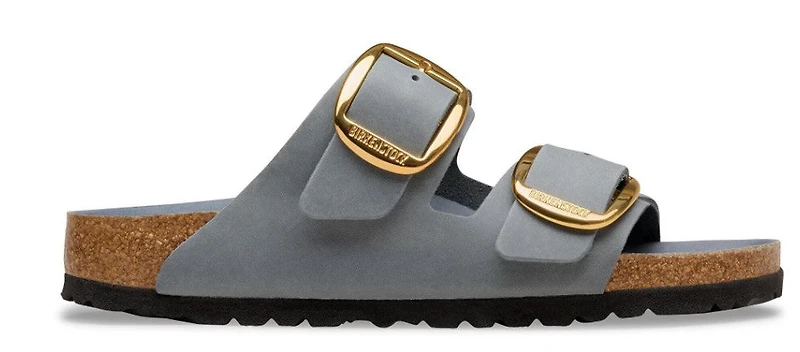 Arizona Big Buckle Oiled Leather Basalt Gray Narrow Fit