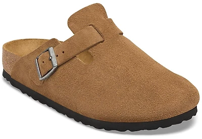 Boston Suede Dark Tea Narrow Fit