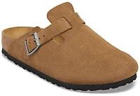 Boston Suede Dark Tea Narrow Fit