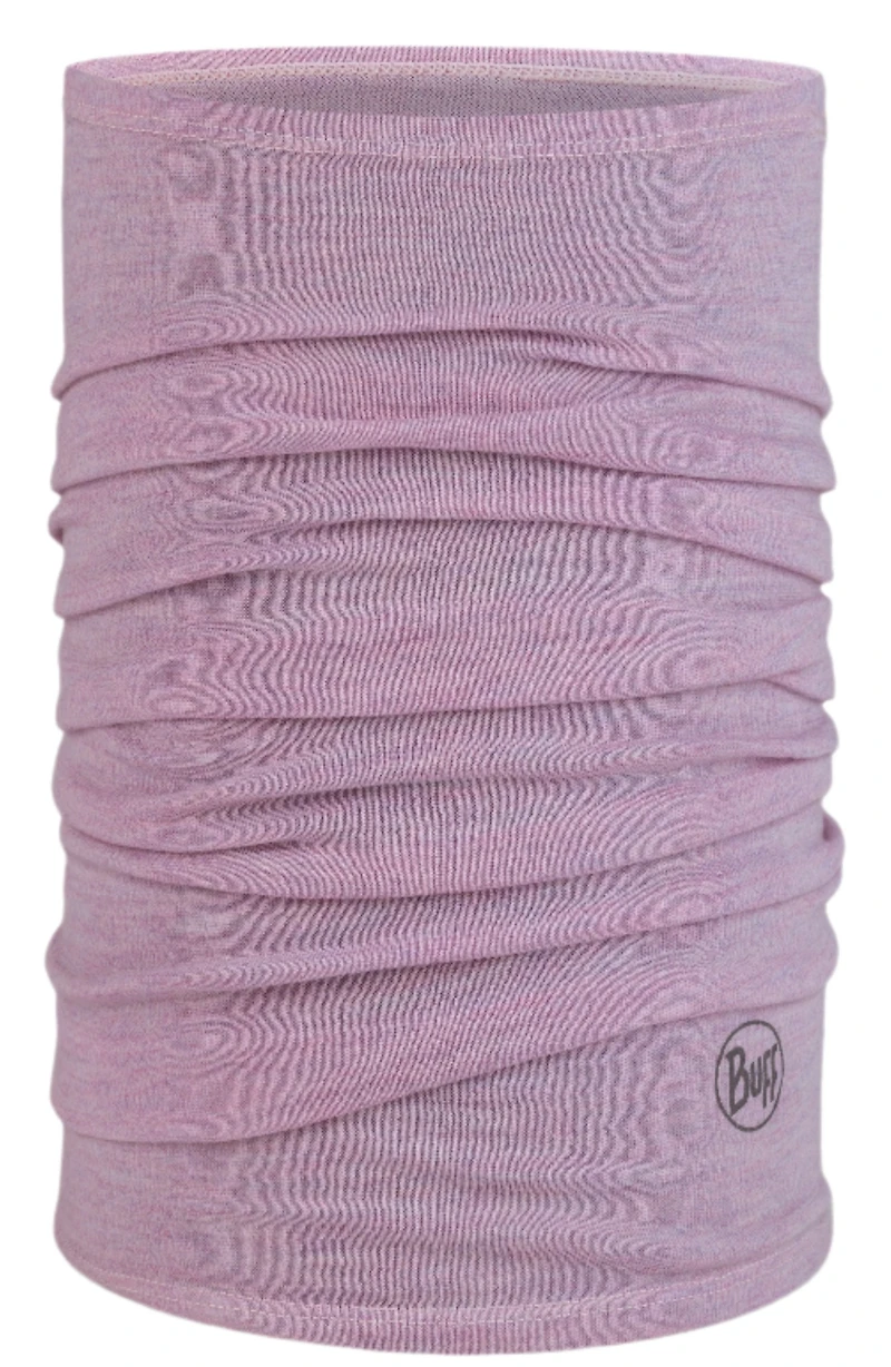 Merino Midweight Melange Lilac Sand
