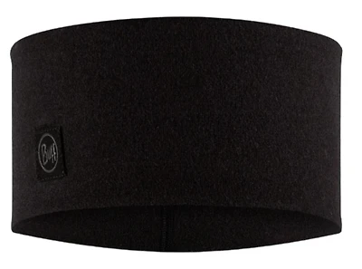 Merino Wide Headband Black