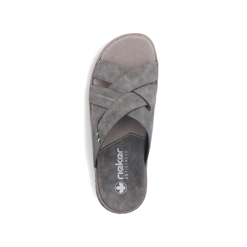 Smoke Crisscross Sandal
