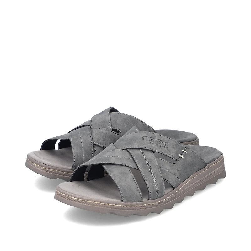 Smoke Crisscross Sandal