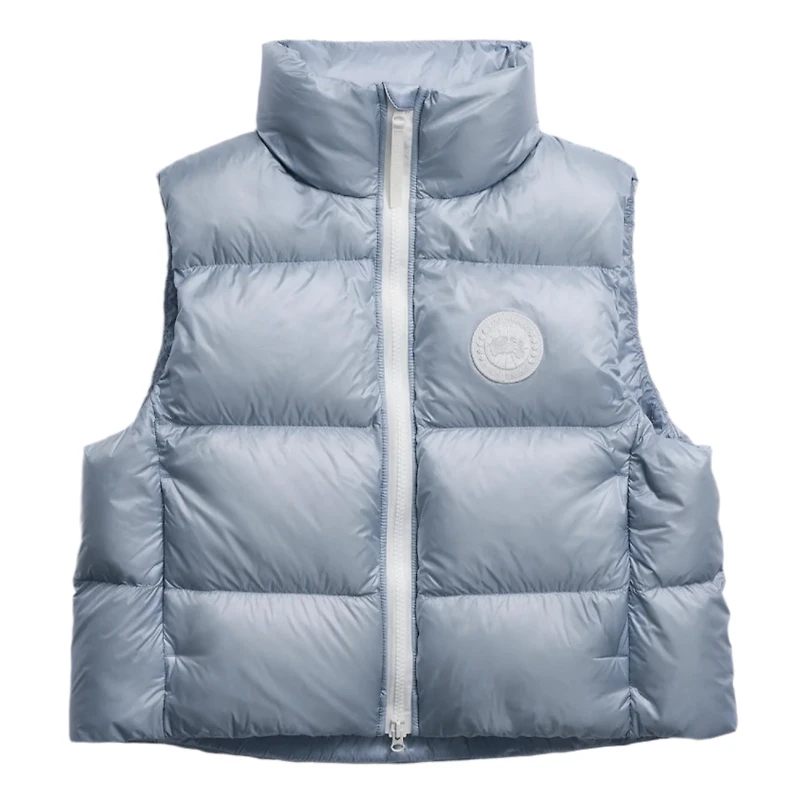 Women's Cypress Puffer Vest- WD Light Ozone Blue
