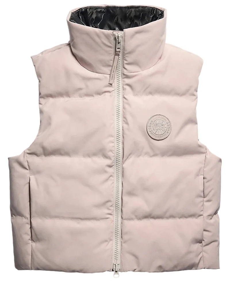 Grandview Cropped Vest - TD Lucent Rose