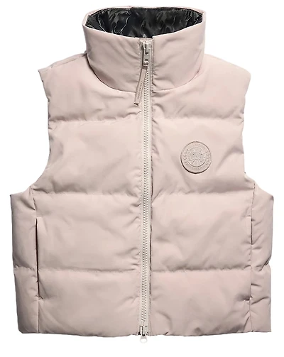Grandview Cropped Vest - TD Lucent Rose