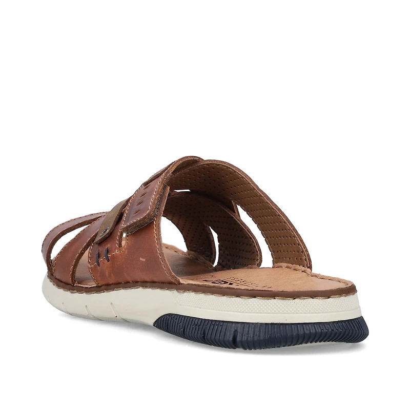 Tan Crisscross Sandal