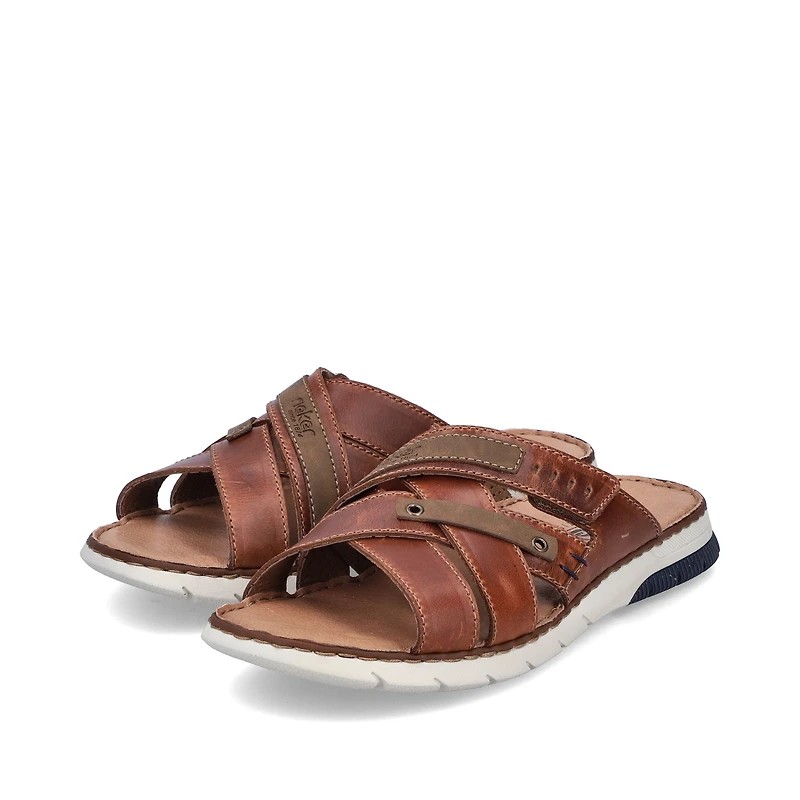 Tan Crisscross Sandal
