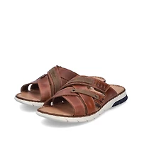Tan Crisscross Sandal