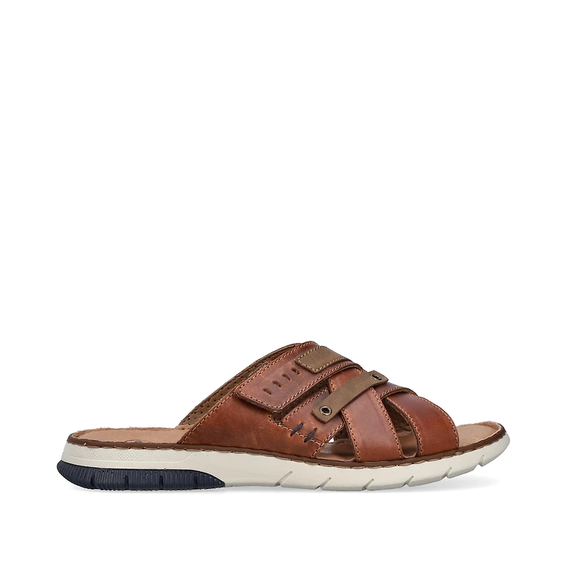 Tan Crisscross Sandal