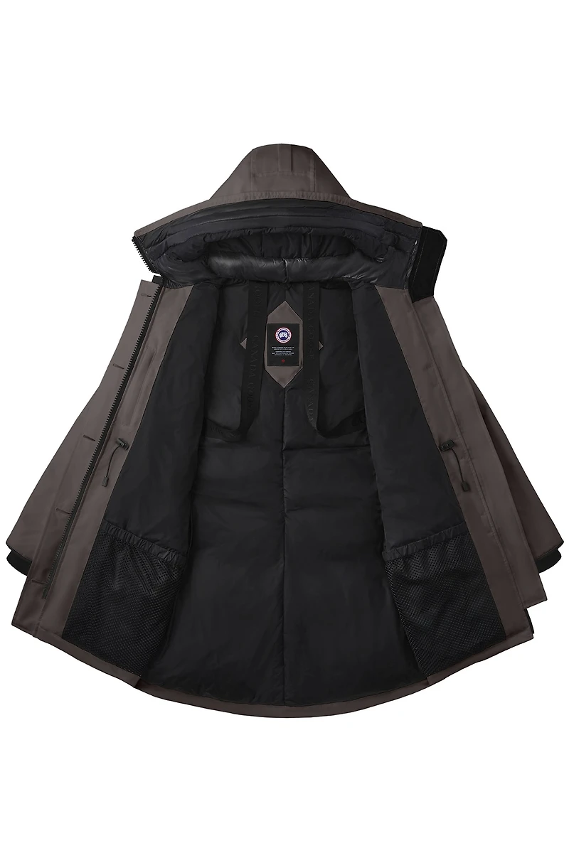 Rossclair Parka CR Black Label Coastal Grey