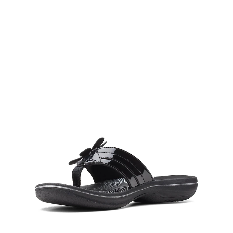 Brinkley Flora Black Patent