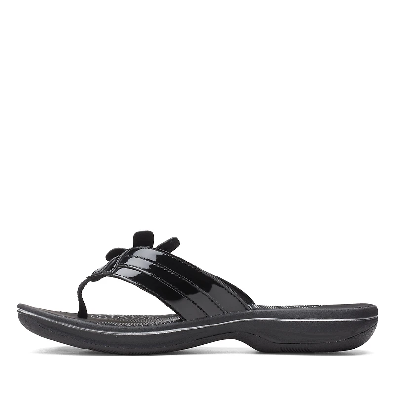 Brinkley Flora Black Patent