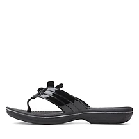 Brinkley Flora Black Patent