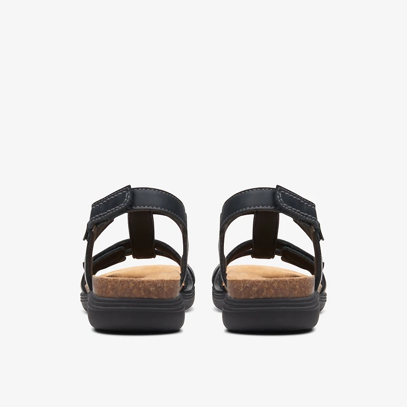 April Cove Leather Black