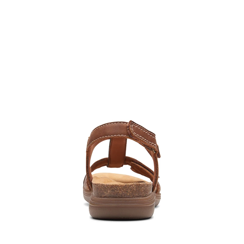 April Cove Leather Dark Tan Lea