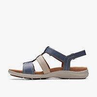 Kitly Step Leather Denim Combi