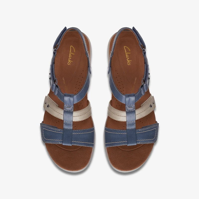 Kitly Step Leather Denim Combi