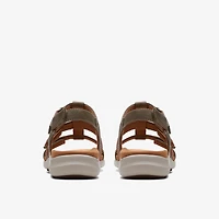 Kitly Step Leather Olive Combi