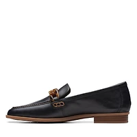 Sarafyna Iris Leather Black