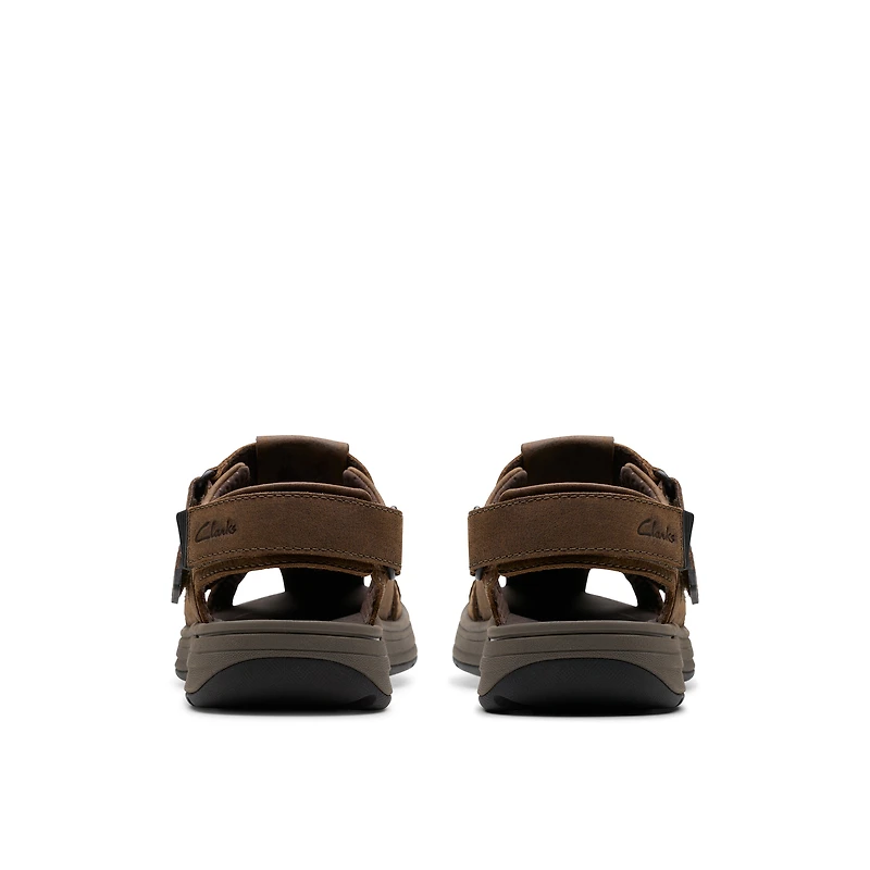 Saltway Cove Leather Dark Brown Lea