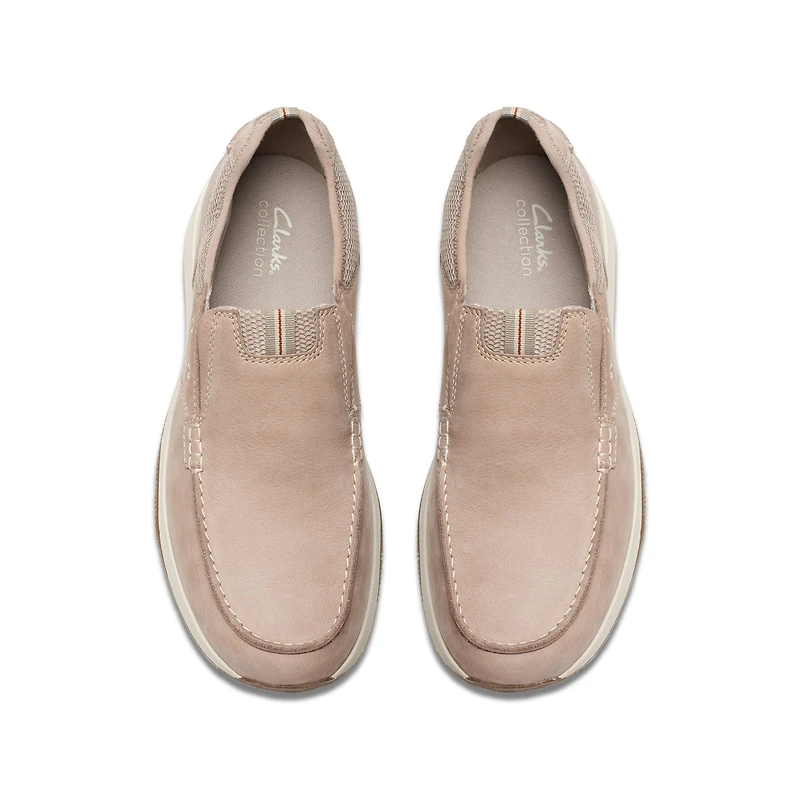 Sailview Step Nubuck Light Grey Nub