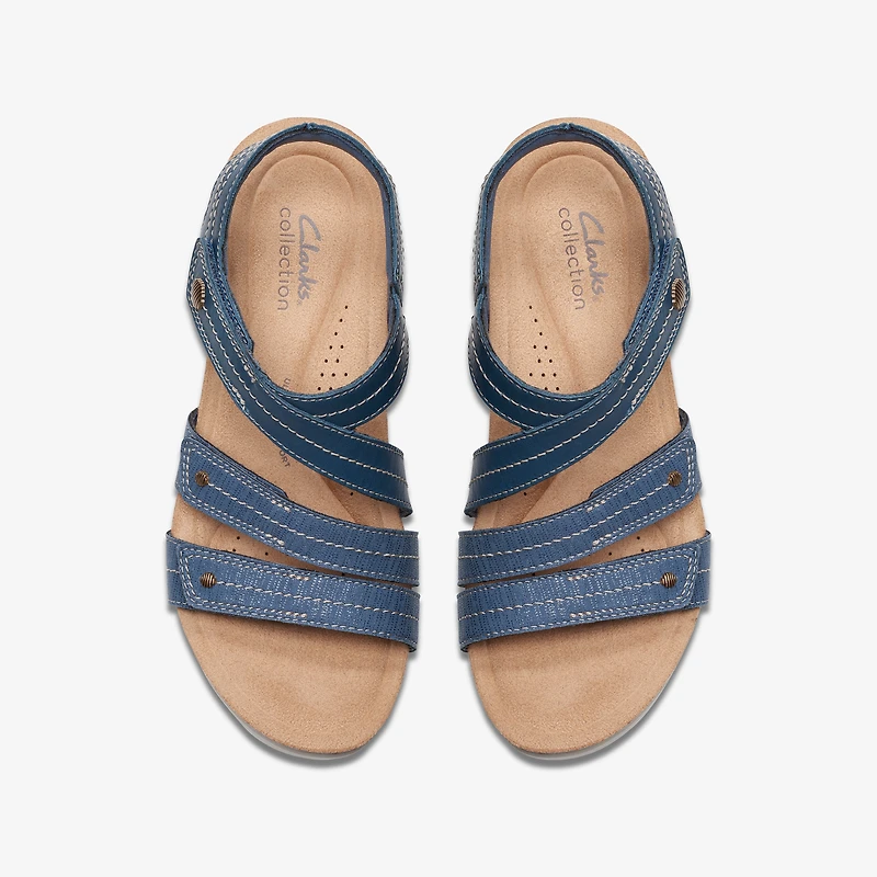 Calenne Clara Leather Blue Combi