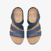 Calenne Clara Leather Blue Combi