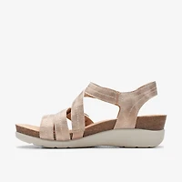 Calenne Clara Leather Bronze Metallic