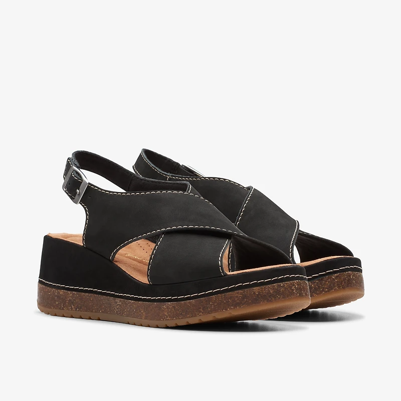 Kassanda Step Nubuck Black