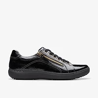 Nalle Lace Leather Black Pat