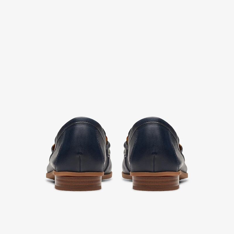 Sarafyna Iris Leather Navy