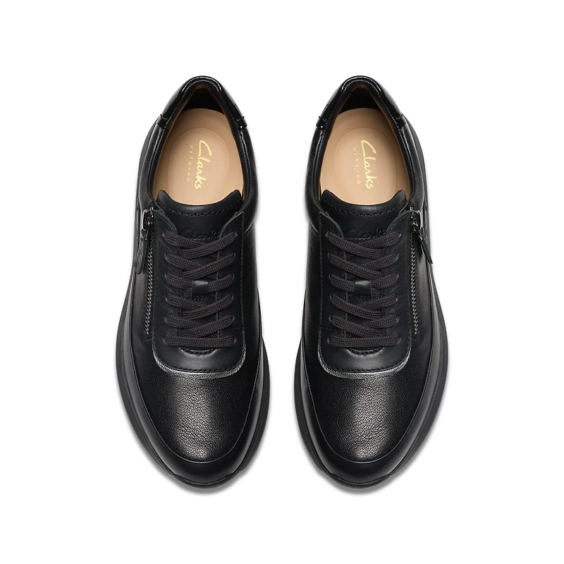 Tivoli Zip Leather Black Combi