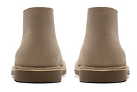 Shepton Suede Taupe Distressed