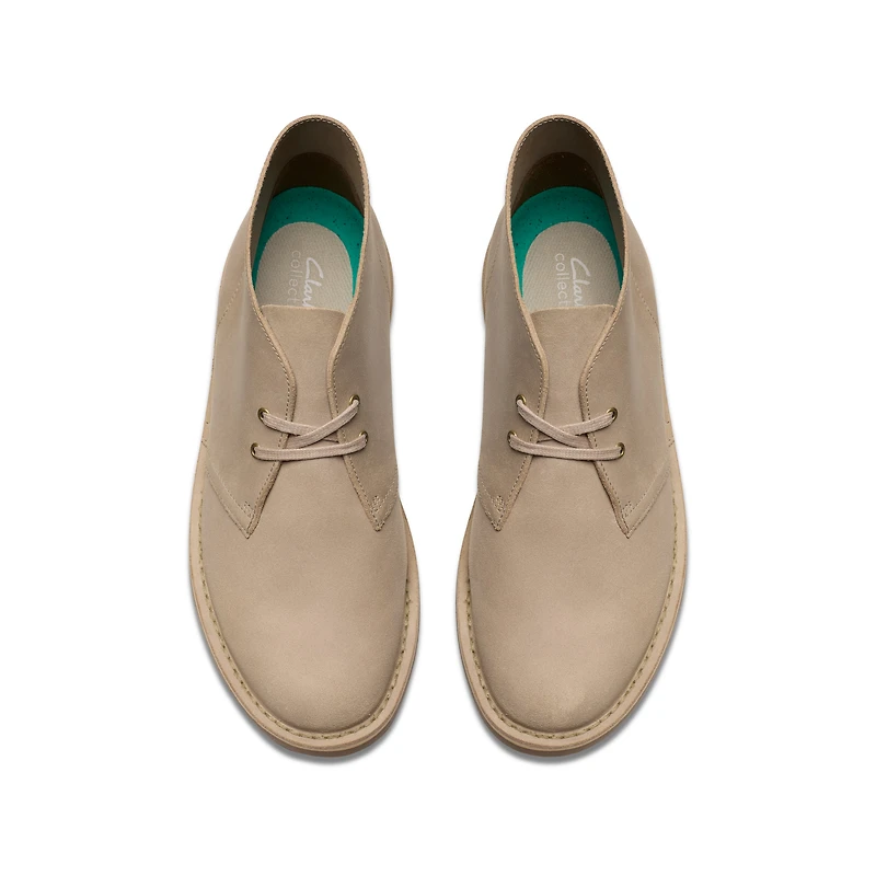 Shepton Suede Taupe Distressed