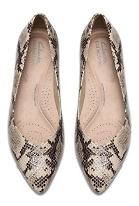 Nataly Wish Leather Grey Snake