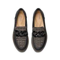 Zylah May Leather/Textile Black Combi