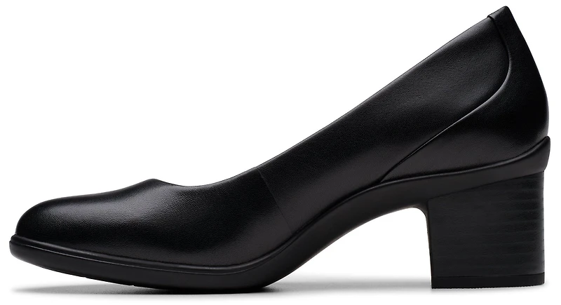 Shaya Poppy Leather Black