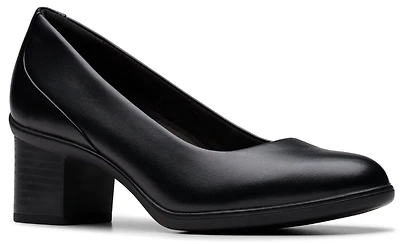 Shaya Poppy Leather Black