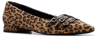 Sensa15 Strap Suede Leopard Print