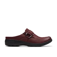 Carleigh Viola Merlot Suede