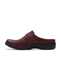 Carleigh Viola Merlot Suede