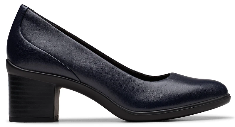 Shaya Poppy Leather Navy