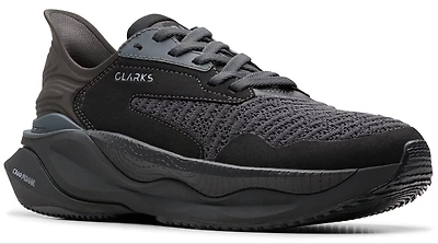 Clarks Pace Textile Black