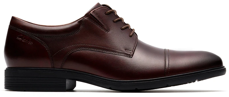 Steadwell Cap Leather Mahogany