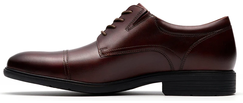 Steadwell Cap Leather Mahogany